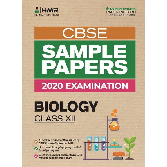 Sample Papers - Biology: CBSE Class 12 for 2020 Examination, (Paperback)