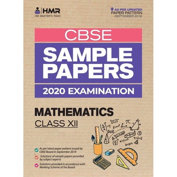 Sample Papers - Mathematics: CBSE Class 12 for 2020 Examination, (Paperback)