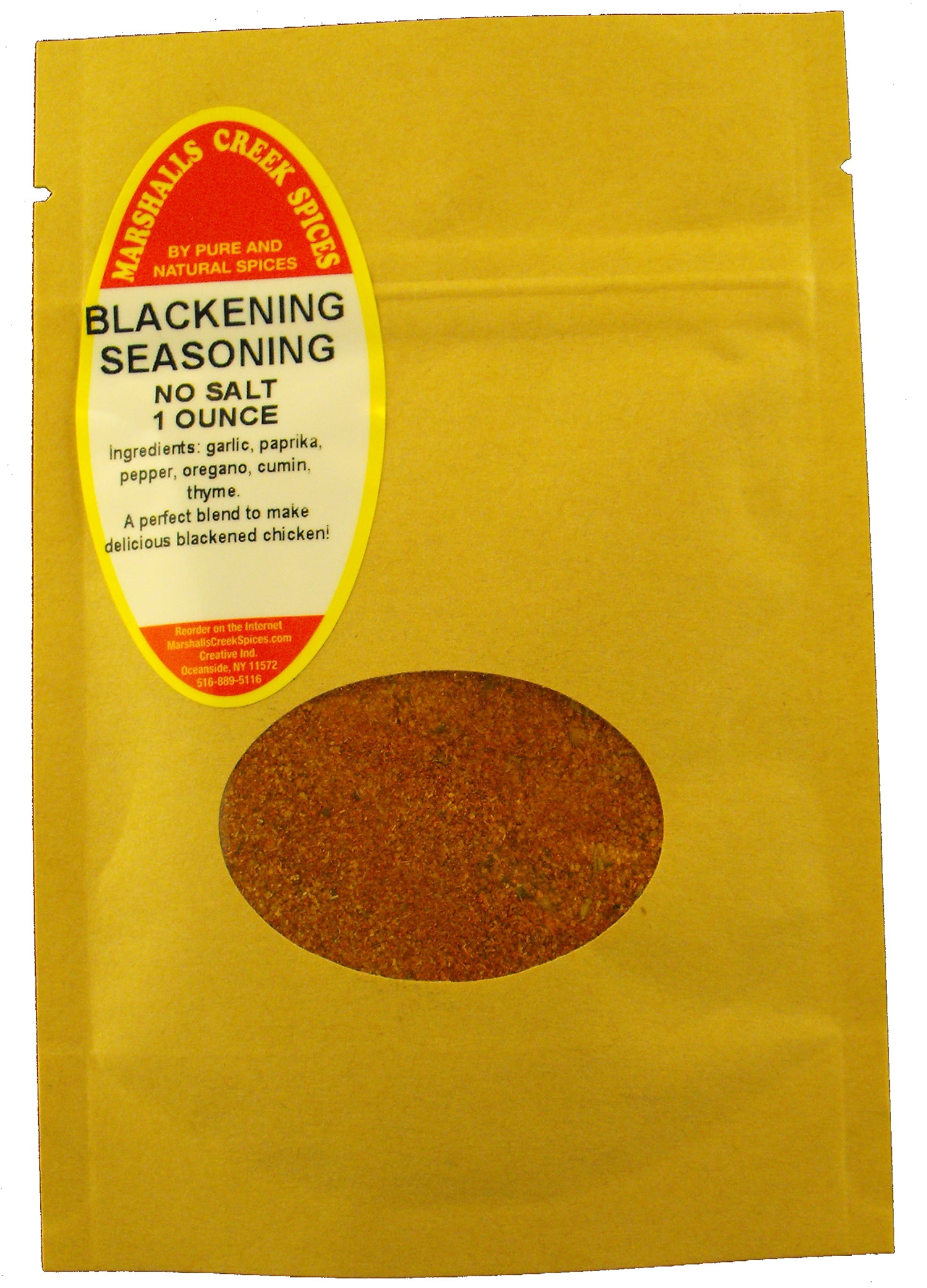 Seasoning Powder Sample Sample Size, EZ Meal Prep BLACKENING SEASONING NO SALTⓀ - Walmart.com