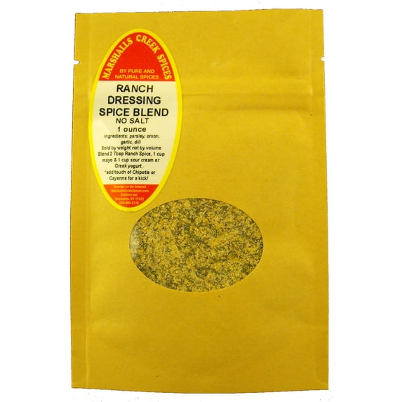 Sample Size, EZ Meal Prep RANCH DRESSING SPICE BLEND NO SALTⓀ