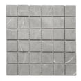 thumbnail image 1 of The Tile Life Chaplin Gray Matte Porcelain Mosaic Floor & Wall Tile, 4 x 4 in, 1-Piece Sample, 1 of 2