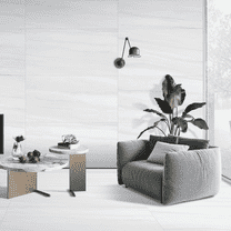 The Tile Life Dolomites White Matte Porcelain Tile 4x4 in Sample 1-Piece