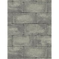 thumbnail image 1 of Sample for display purpose only.Concord Wallcoverings Textured Wallpaper Modern Faux Bricks, Gray, 7 In x 10 In, 732015, 1 of 2