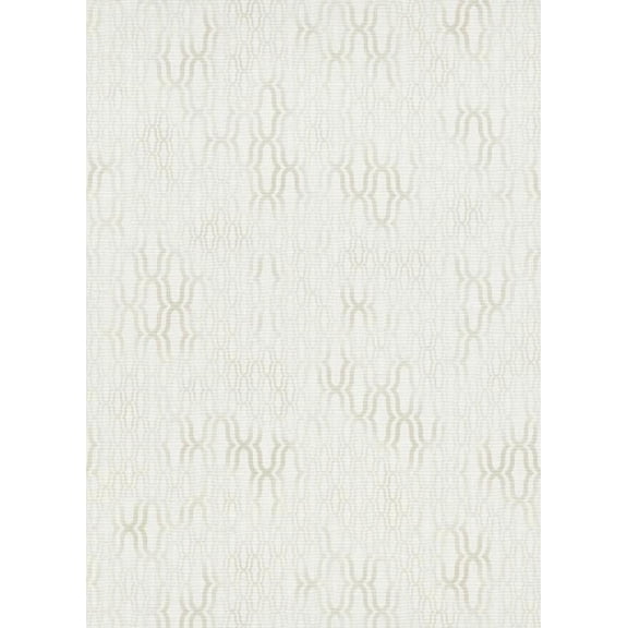 Sample for display purpose only.Concord Wallcoverings Textured Wallpaper Modern Geometric Design, Cream, 7 In x 10 In, 1025901