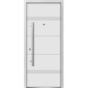 Sample of Color White Enamel for the Exterior Door