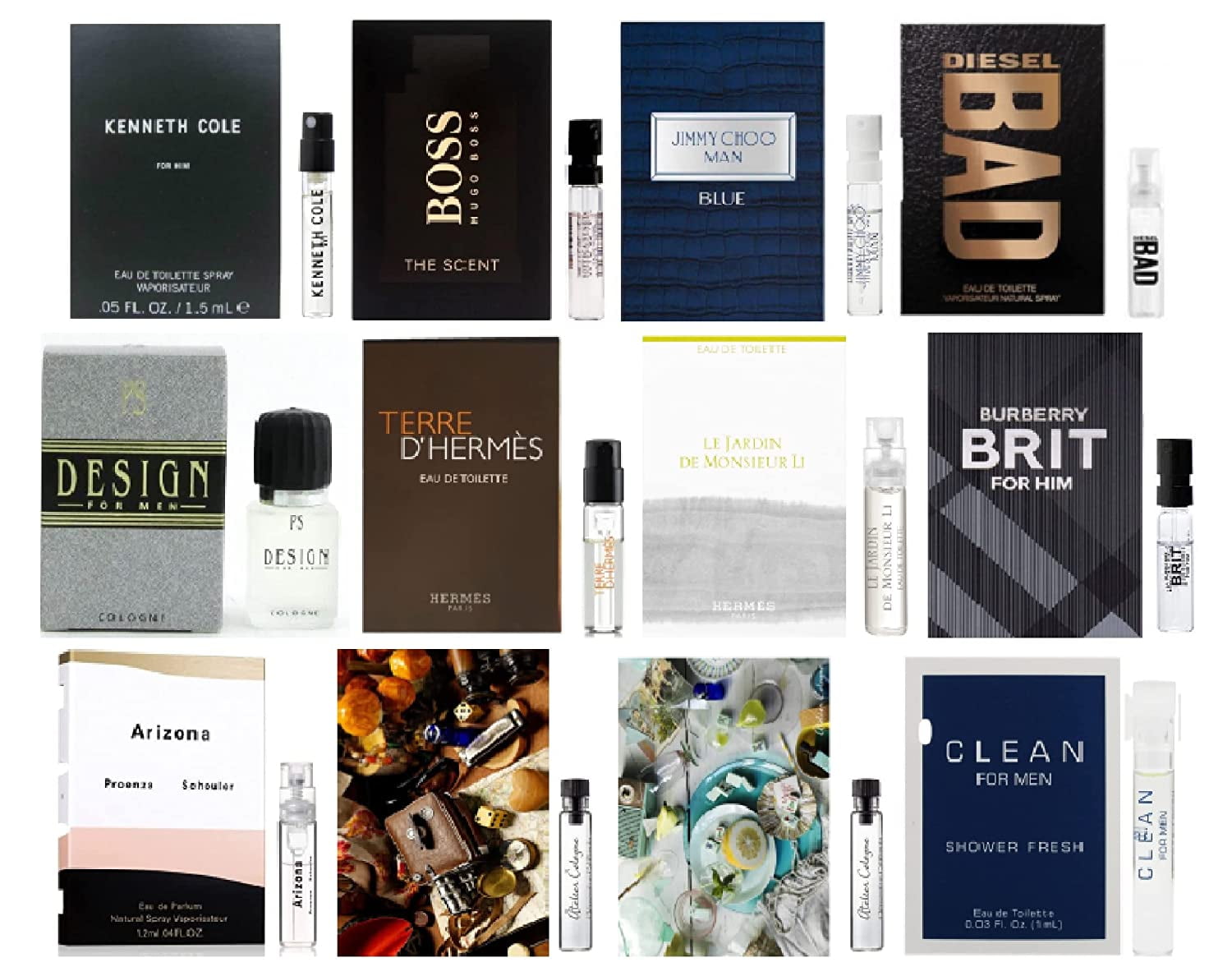 Burberry men's cologne sample pack sale