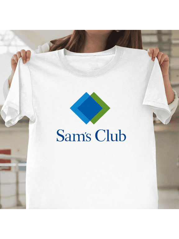 Sams Club Wholesale Grocery Retail Brand Unisex T-Shirt, up to size 3XL.