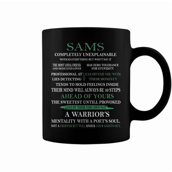 Sams Name Gift Sams Completely Unexplainable Coffee Mugs