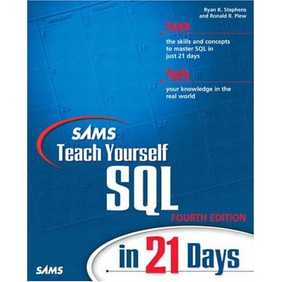 Pre-Owned Sams Teach Yourself SQL in 21 Days (4th Edition) by Ron Plew