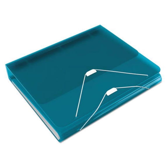 Samsill 10121 2-in-1 Binder Organizer, Turquoise
