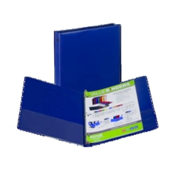 Samsill Corporation 11102 Value Storage Pocket Binder, Dark Blue