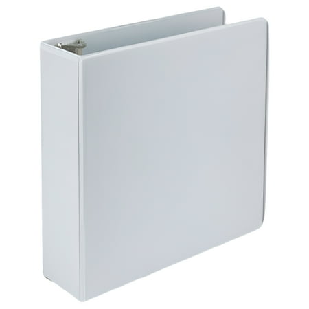Samsill - Earth's Choice Plant-Based Durable 3" View Binders, D-Ring, Made in USA - White