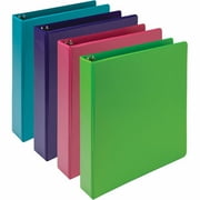 Samsill Earth's Choice Plant-Based Durable 1.5 Inch 3 Ring View Binders - Assorted, Assorted, 4 / Pack (Quantity)