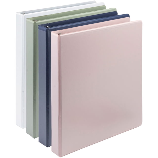 Samsill Earth's Choice Plant-Based View Durable 1 Inch 3 Ring Binders ...