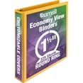 thumbnail image 1 of Samsill Economy 1-1/2" Round Ring View Binder Yellow 1 Each (Quantity), 1 of 8