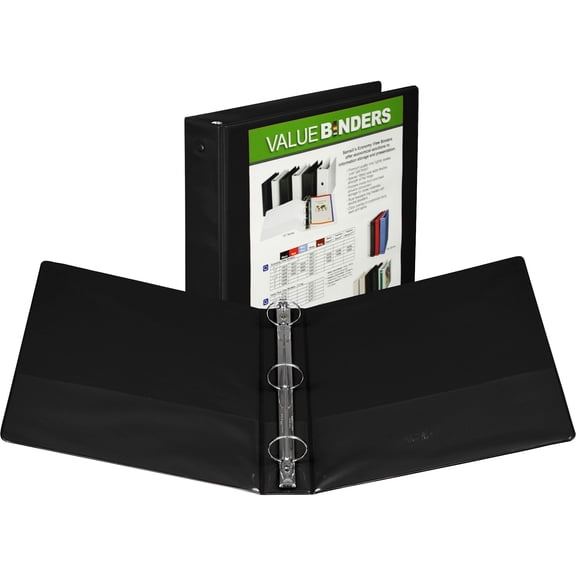 Samsill Economy Round Ring View Binders