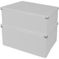 thumbnail image 1 of Samsill Pop 'n' Store Mega Box, White, 2pk, 1 of 7