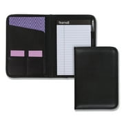 Samsill Professional Padfolio, 3/4w X 9 1/4h, Open Style, Black