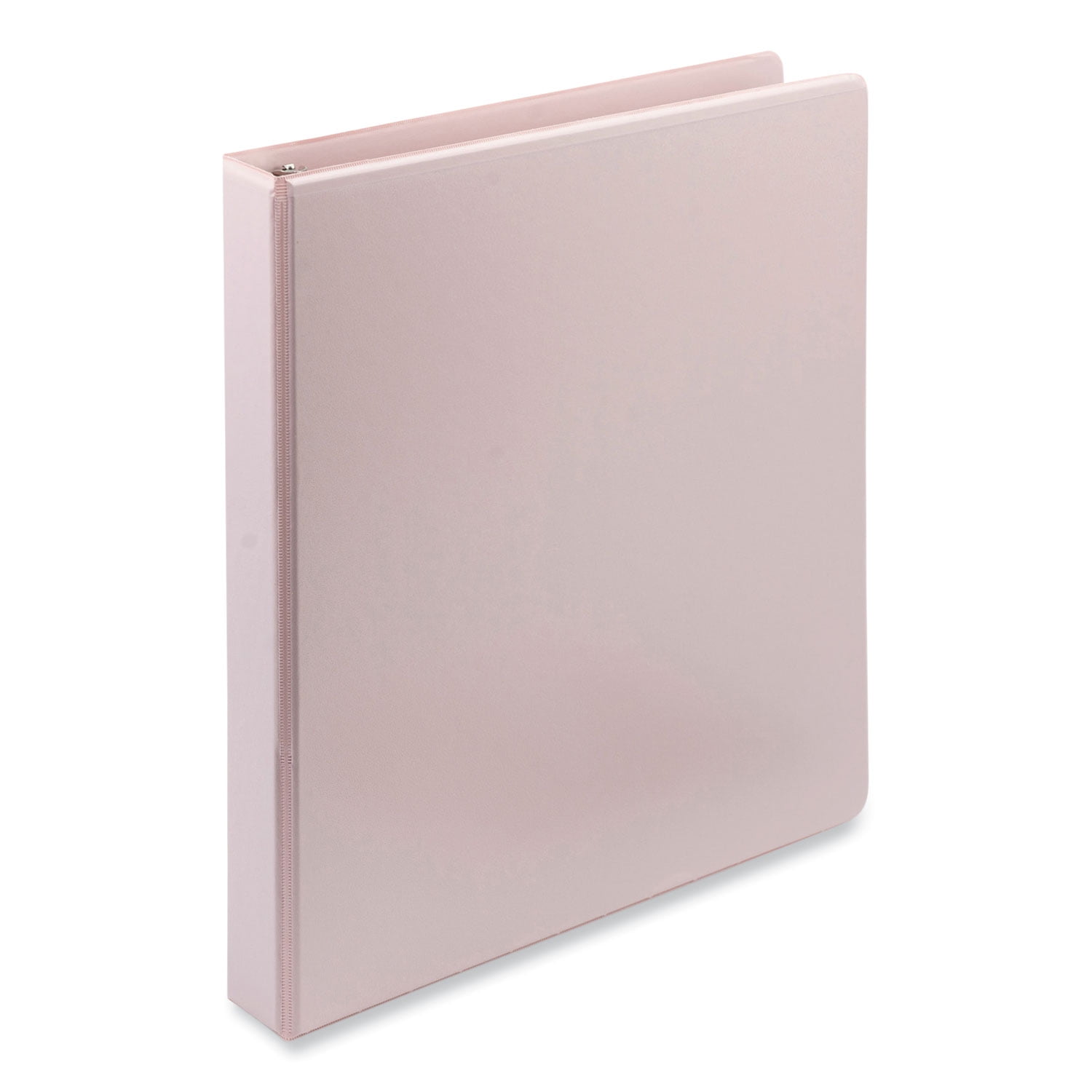 Samsill SAMU69340 1 in. Earths Choice Polypropylene Plant-Based BOHO D-Ring View Binders, Rose - Pack of 2