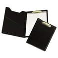 thumbnail image 1 of Samsill Value Padfolio, Heavyweight Sealed Vinyl, Brass Clip, Inside Front Pocket, Black, 1 of 2