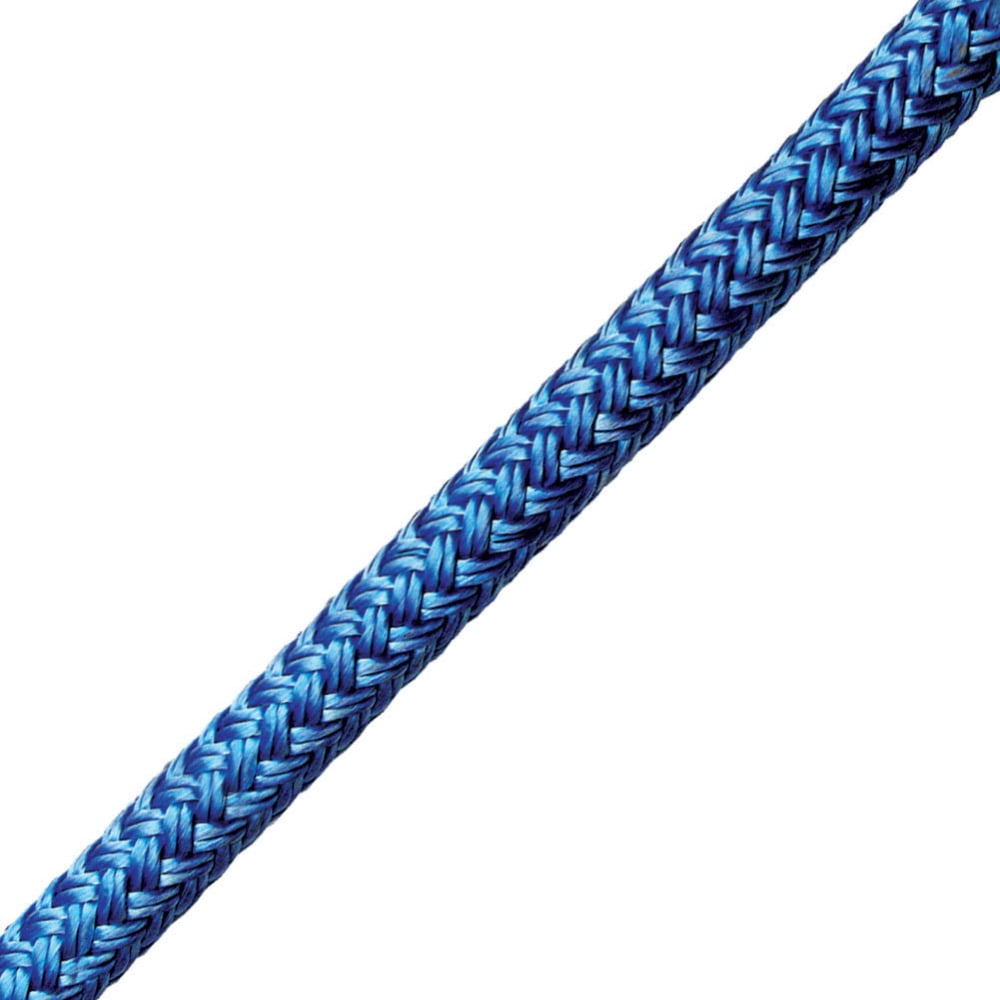 Hyper Tough Item# MFP850B-HT, Polypropylene Diamond Braid Rope, Black, 1/4  Diameter x 50' Length, 1 Each