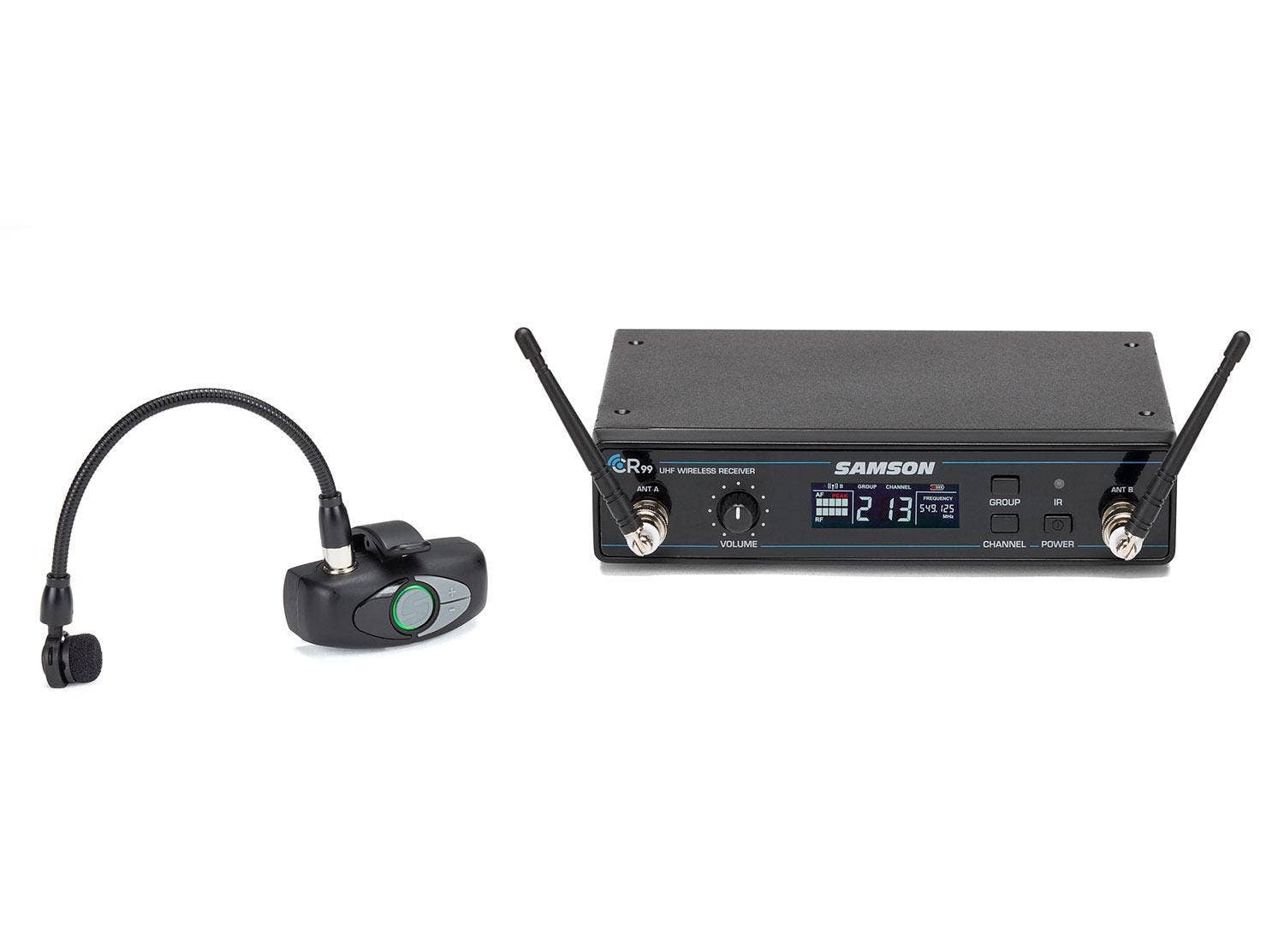 Samson AWX Wind Instrument Microphone Transmitter UHF Wireless System