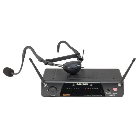 Samson AirLine 77 AH7 Wireless Fitness Headset Microphone System (K4: 477.525 MHz)