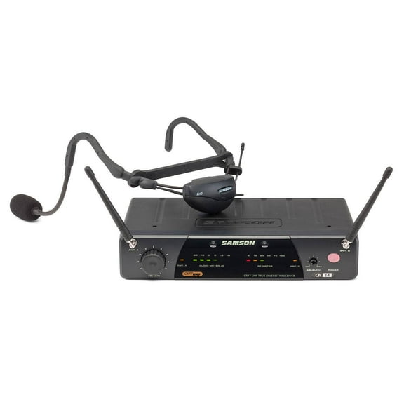 Samson AirLine 77 AH7 Wireless Fitness Headset Microphone System (K6: 480.475 MHz)