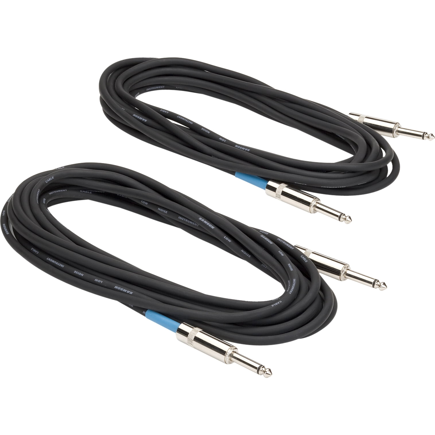 Samson IC20 20-Foot 1/4" Instrument/Patch Cable 2-Pack