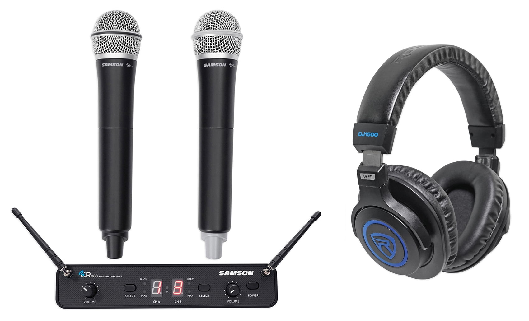 Samson Concert 288 Handheld 2-Ch Wireless Microphone System