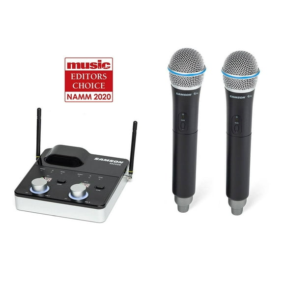 Samson Concert 288m Handheld Dual-Channel Wireless System (Band D)