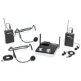 thumbnail image 1 of Concert 288m Presentation Dual-Channel Wireless Mic System, D Band: 542-566MHz Frequency, 1 of 5