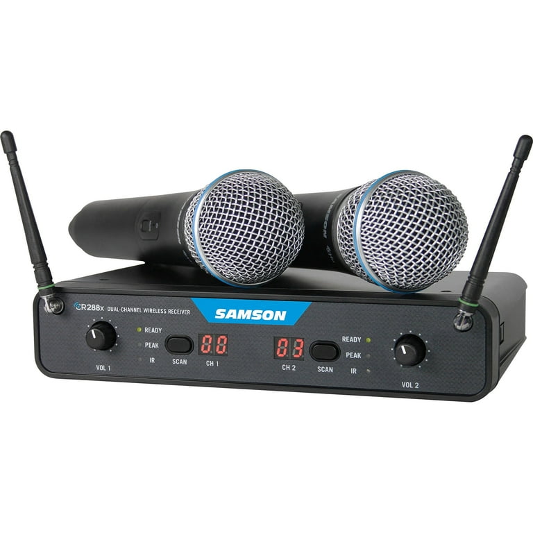 Samson Concert 288x Handheld Dual-Channel Rackmount Wireless Samson Concert 288x Handheld Dual-Channel Rackmount Wireless
