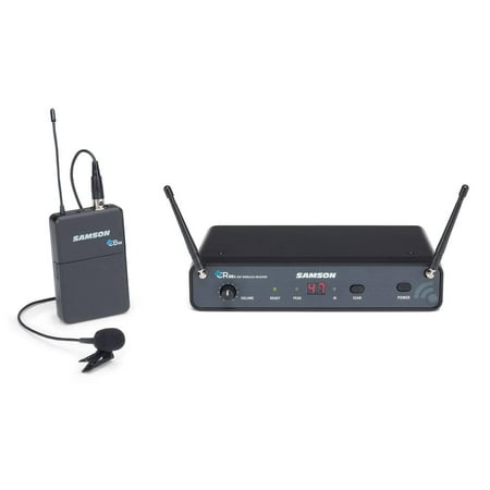 Samson Technologies Concert 88x Presentation Wireless System with LM5 Lavalier Microphone K Band SWC88XBLM5-K, Black