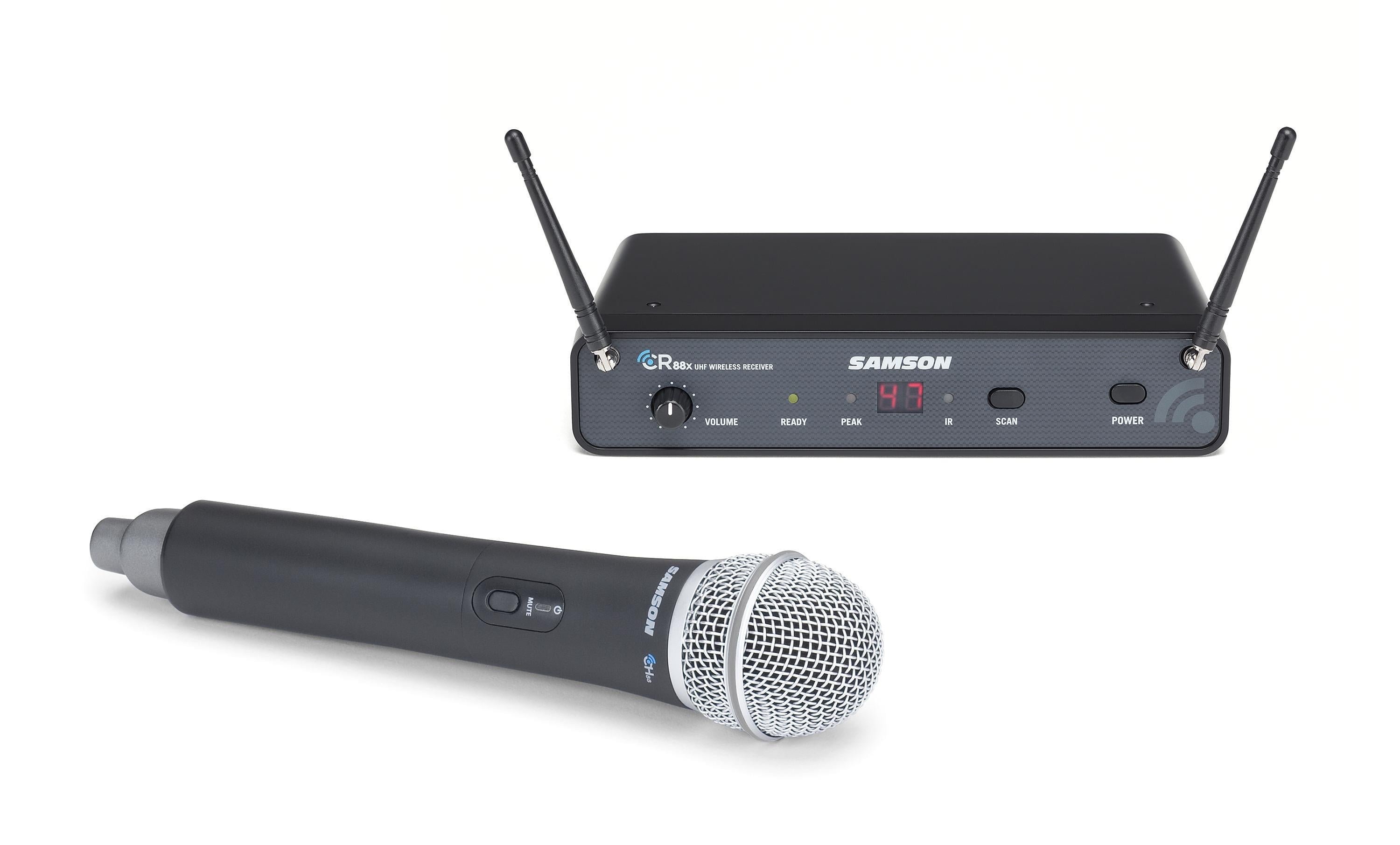 Samson Concert 88x Wireless Handheld Microphone System with Q7 Mic Capsule (K: 470 to 494 MHz)