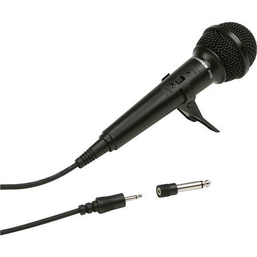 SAMSON TECHNOLOGIES Samson Dynamic Cardioid Neodymium Multimedia Handheld Mic with Switch - Black