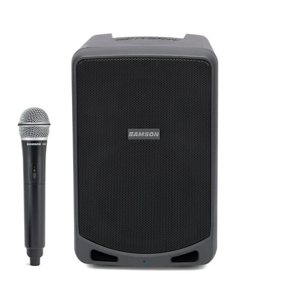 Samson Expedition XP106W 6" Portable Rechargeable Powered PA DJ Speaker+Mic