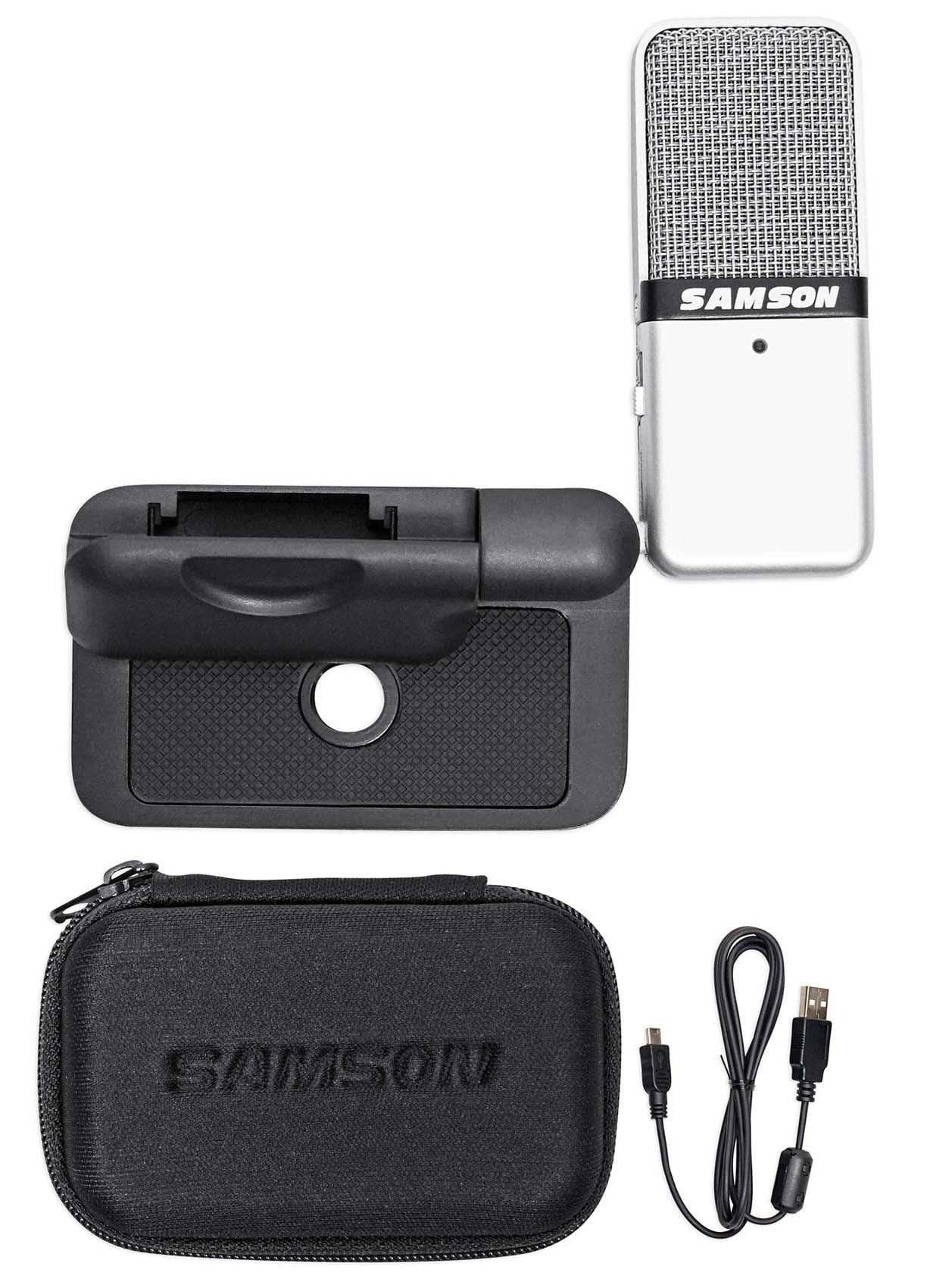 Samson GOMIC Video Conference Live Streaming Recording Microphone Zoom Go Mic