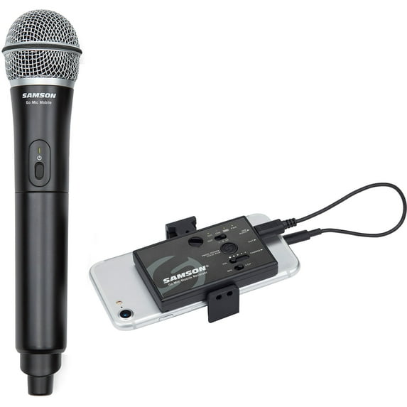 Samson Go Mic Mobile Wireless ASMR Recording Streaming Handheld Microphone Mic