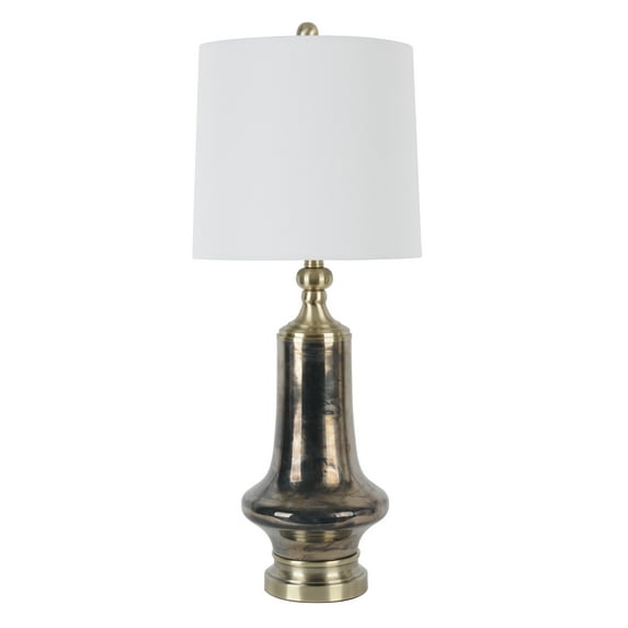Samson Iridescent Art Glass LED Table Lamp