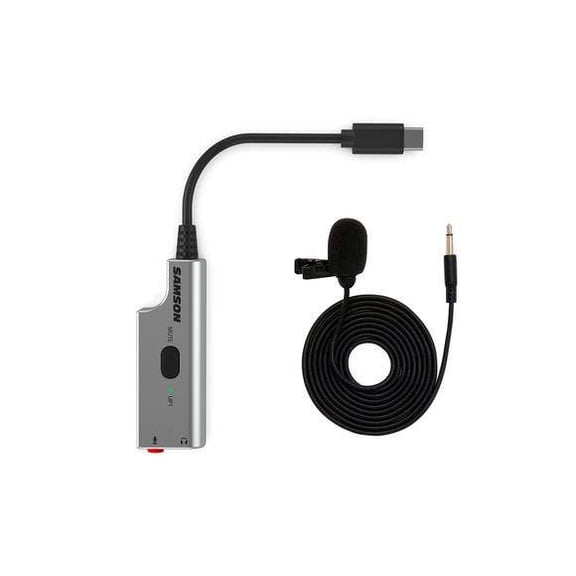 Samson LMU1 Broadcast Lavalier Microphone with USB adapter