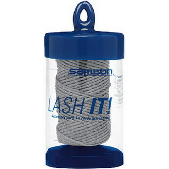 Samson Lash-It Dyneema Fiber Line, 1/16" x 180' Gray