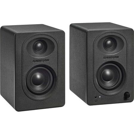 Samson MediaOne MX3BT 3" 80W 2-Way Bluetooth Active Studio Monitor, Pair