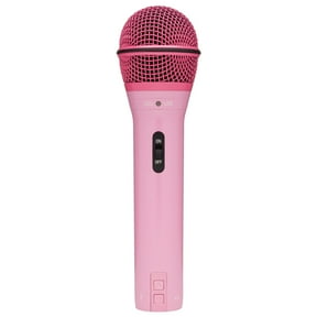 Samson Q2U USB and XLR Handheld Dynamic Microphone with Cardioid Polar Pattern for Podcasting and Live Streaming (Pink)