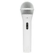 Samson Q2U USB and XLR Handheld Dynamic Microphone with Cardioid Polar Pattern for Podcasting and Live Streaming White