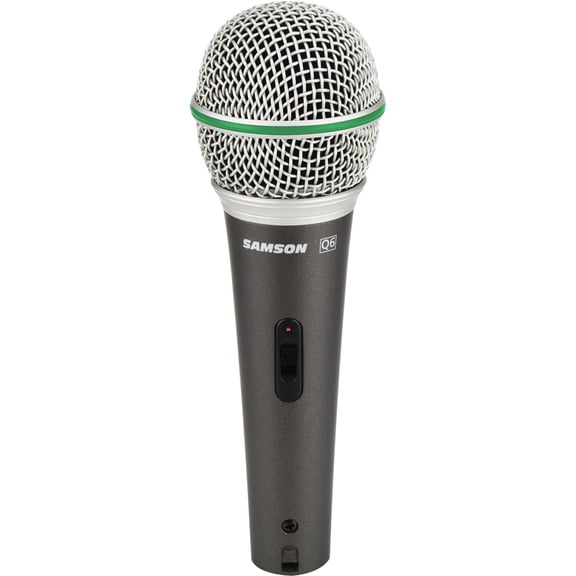 Samson Q6 Dynamic Supercardioid Handheld Mic 3Pk