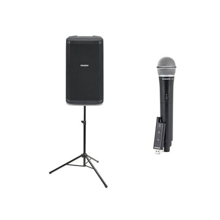 Samson RS100a Active Speaker with Wireless Microphone and Stand