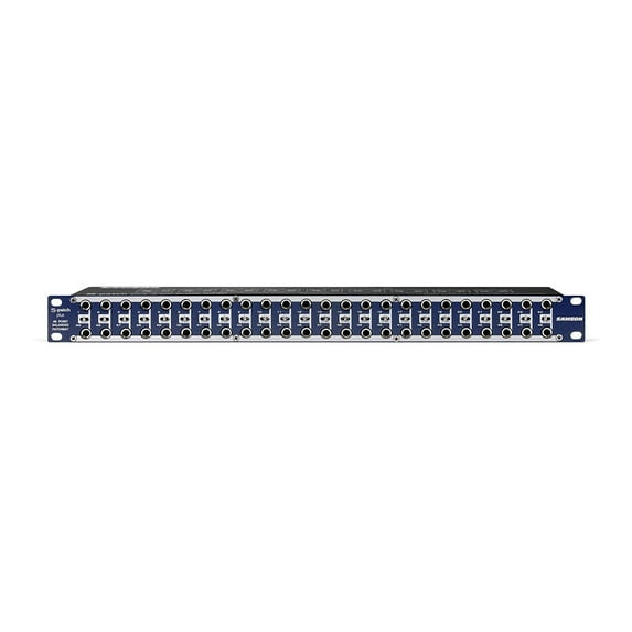 Samson S-Patch Plus 48-Point Audio Patch Bay with 1/4-Inch Phone Connections