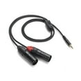 thumbnail image 1 of Samson Tourtek Pro 3' Breakout Cable with 1/8" TRS Stereo to Dual XLR Male Connector, 1 of 2