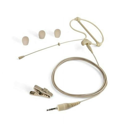 Samson SE50TX Professional Omnidirectional Micro Earset Microphone Tan